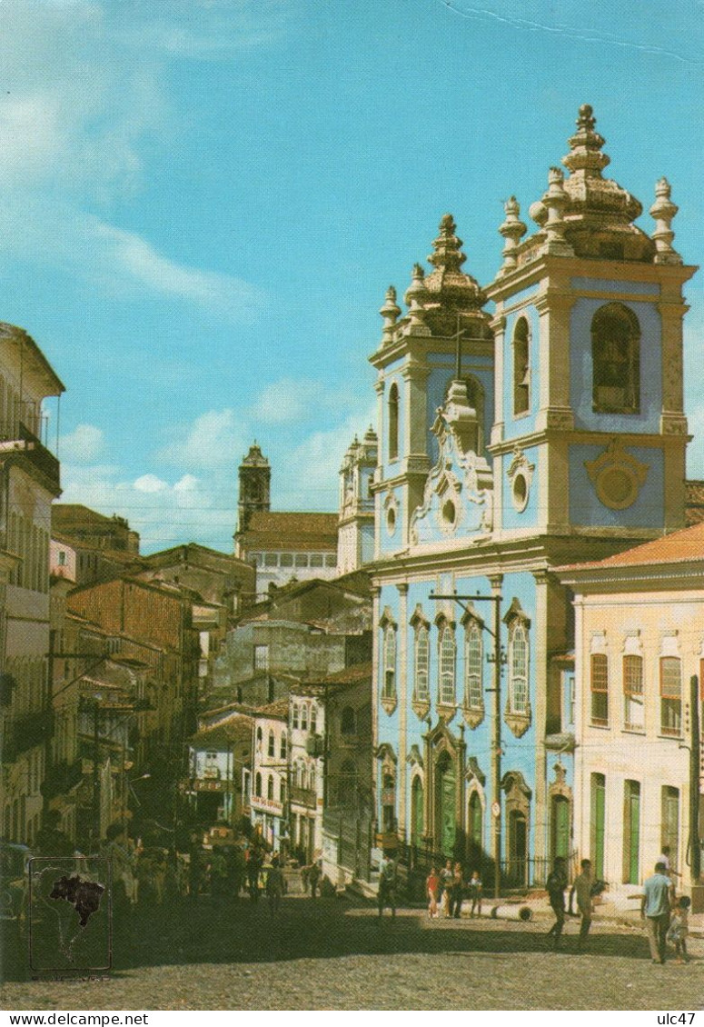 - BRASIL. - Ladeira Do Pelourinho - Pelourinho Slope - Scan Verso - - Salvador De Bahia