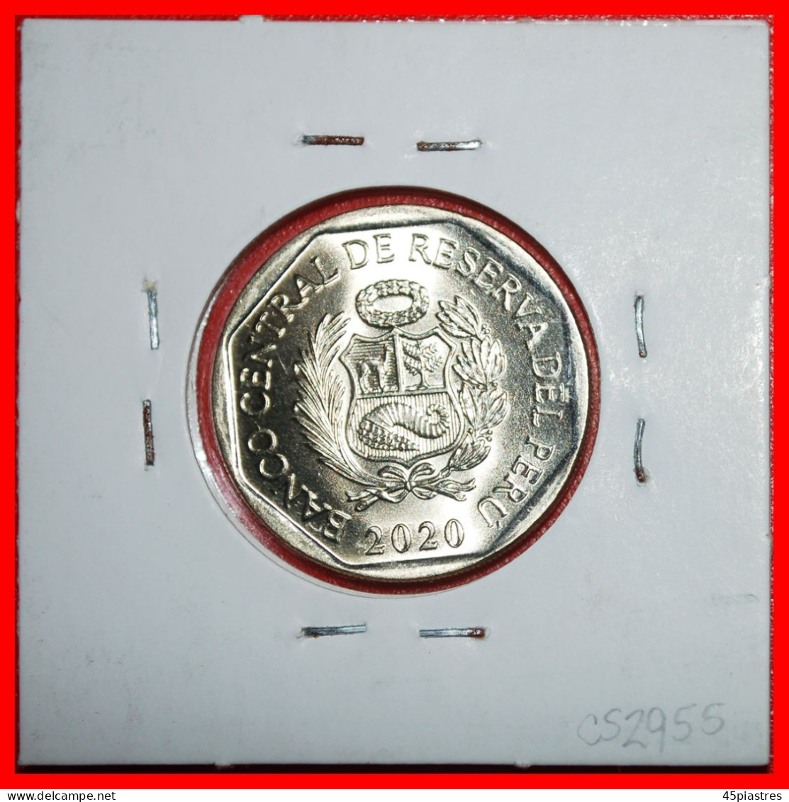 * INDEPENDENCE 1821-2021: PERU  1 SOL 2020 WRITER (1748–1798) UNC MINT LUSTRE! IN HOLDER! · LOW START ·  NO RESERVE! - Pérou