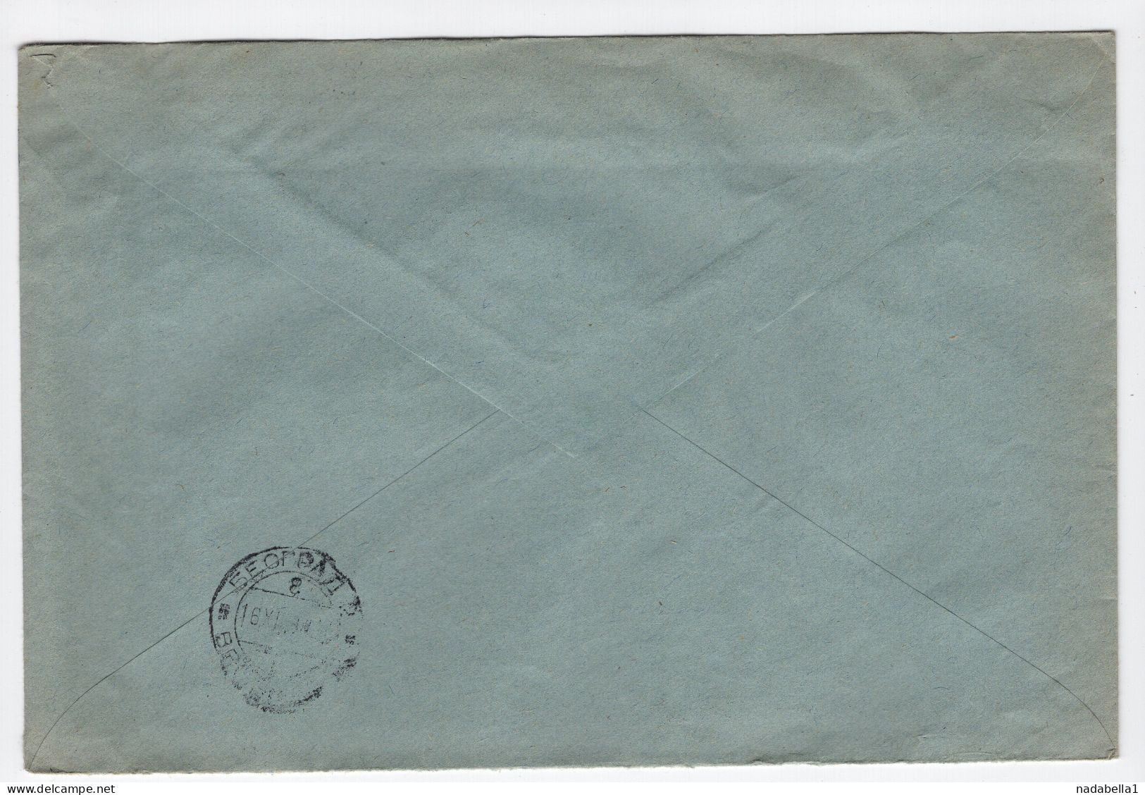 1934. KINGDOM OF YUGOSLAVIA,CROATIA,VINKOVCI TO BELGRADE,MILITARY POST,OFFICIALS,POSTAGE DUE APPLIED IN BELGRADE - Postage Due