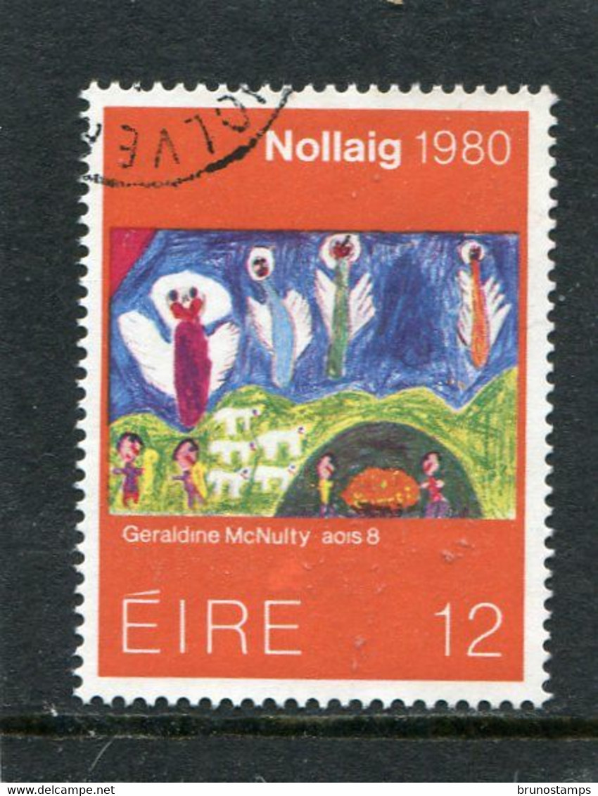 IRELAND/EIRE - 1980   12p  CHRISTMAS  FINE USED - Gebraucht