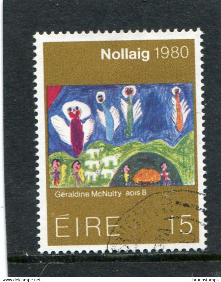 IRELAND/EIRE - 1980   15p  CHRISTMAS  FINE USED - Gebraucht