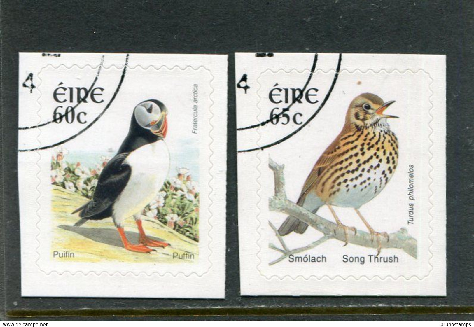 IRELAND/EIRE - 2004  BIRDS  SELF ADHESIVE  SET  FINE USED - Usati