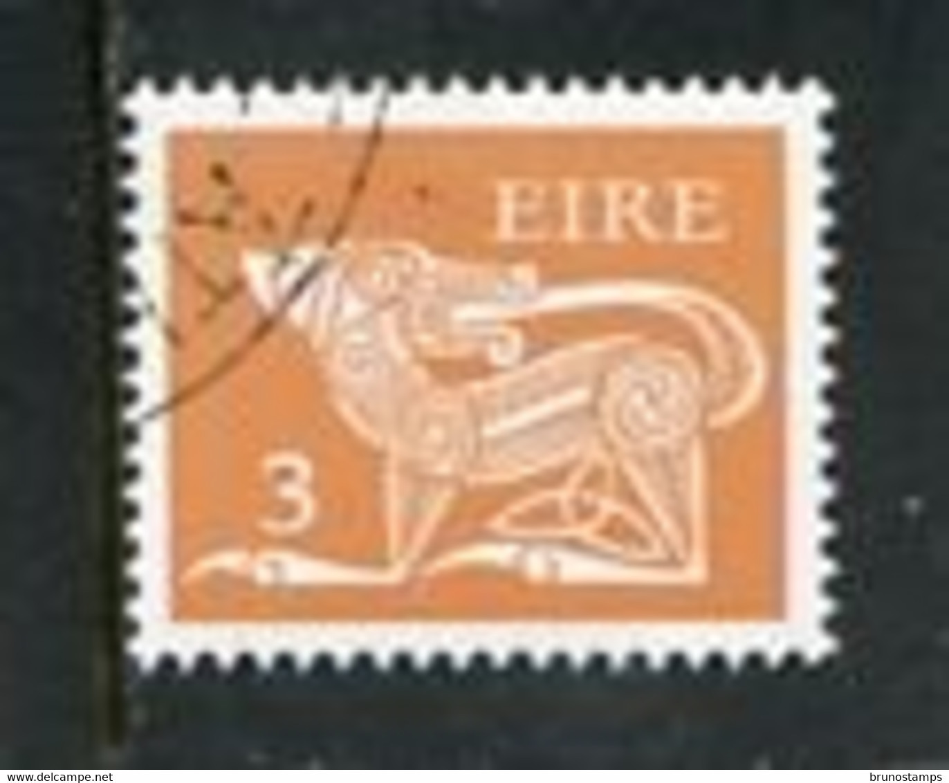 IRELAND/EIRE - 1974  3p   DOG NO WMK  FINE USED - Usati