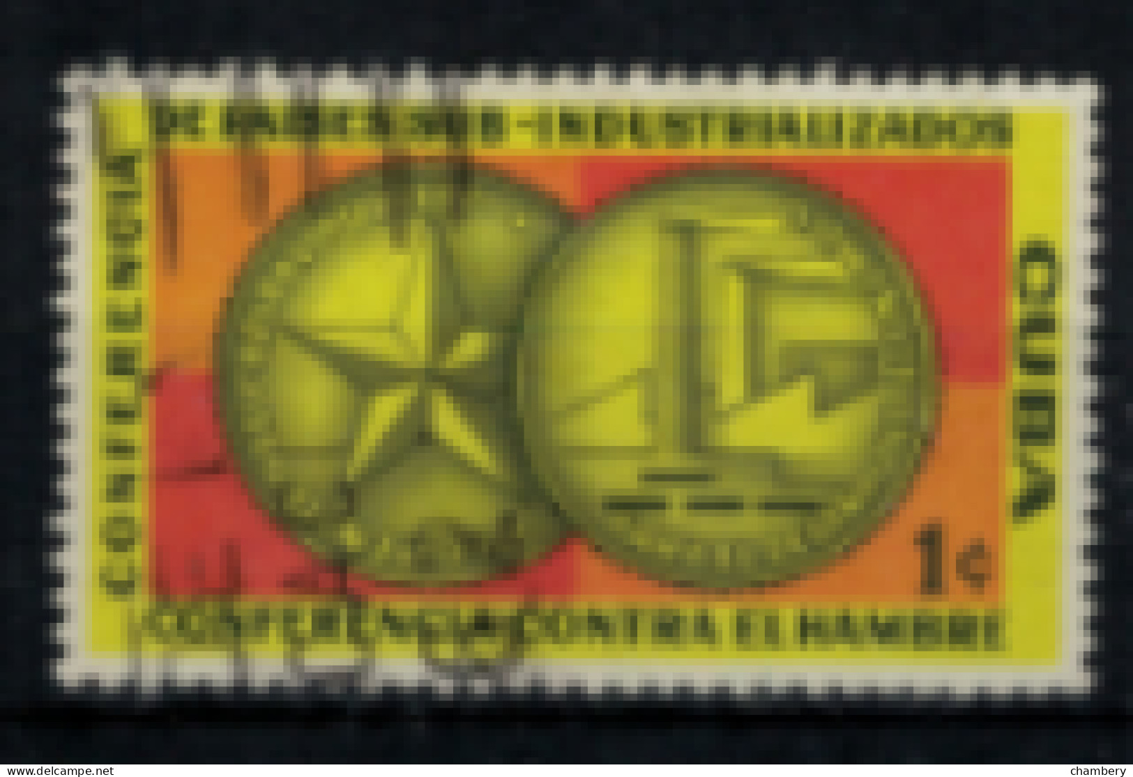 Cuba - "Conférence Des Pays Non Industrialisés à Cuba : Les Mesures économiques Augmentant Le" - Oblitéré N° 550 De 1961 - Oblitérés