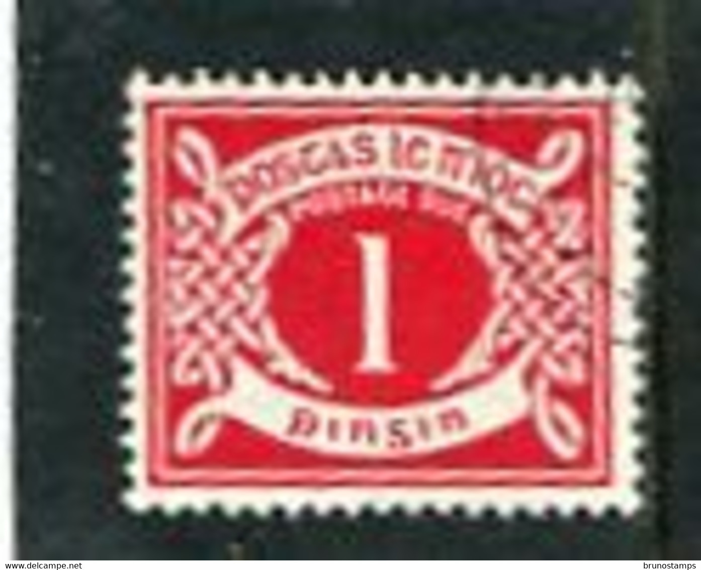 IRELAND/EIRE - 1941  POSTAGE DUE  1d  E WATERMARK  FINE USED - Portomarken