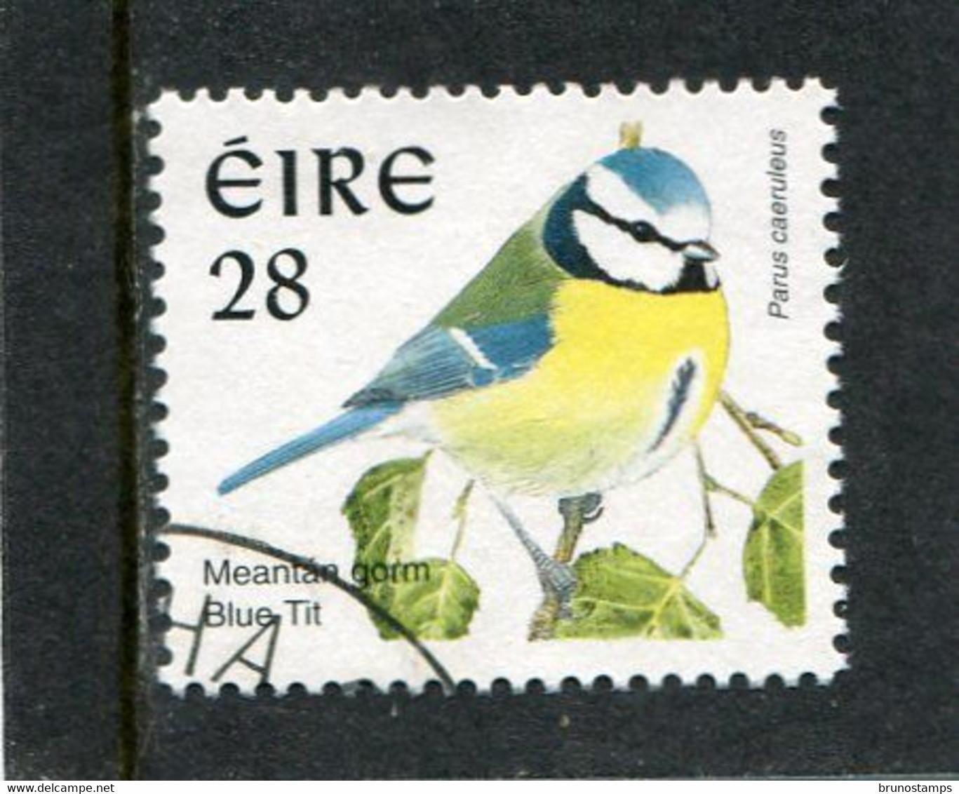 IRELAND/EIRE - 1997  28p  PARUS  COERULEUS  FINE USED - Usati