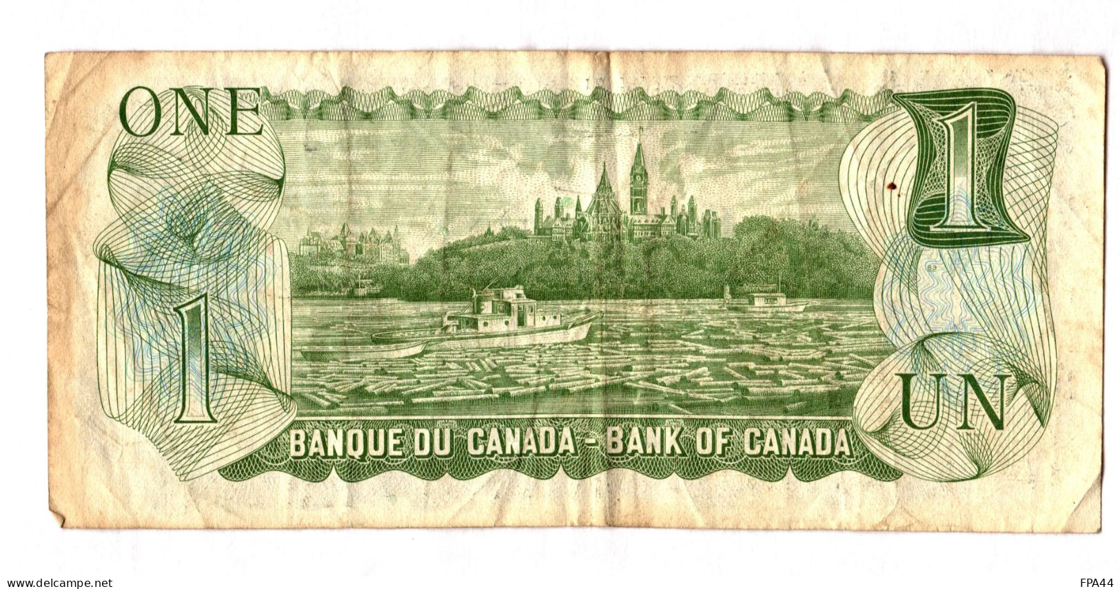 CANADA  1 DOLLAR $  OTTAWA 1973 BANQUE DU CANADA  BANK OF CANADA - Canada