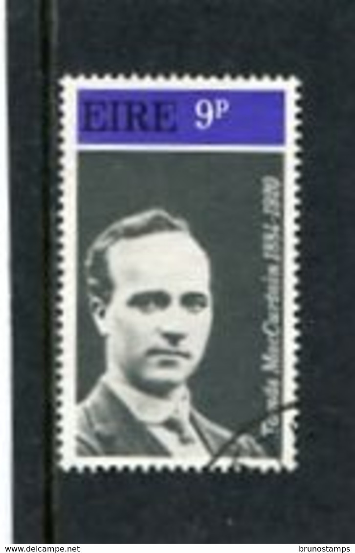 IRELAND/EIRE - 1970  9d  MAC CURTAIN  FINE USED - Gebraucht