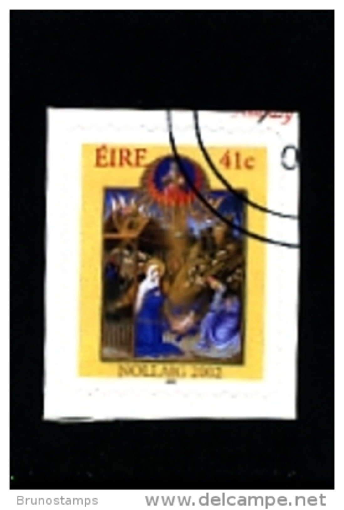 IRELAND/EIRE - 2002  CHRISTMAS  SELF ADHESIVE  FINE USED - Used Stamps