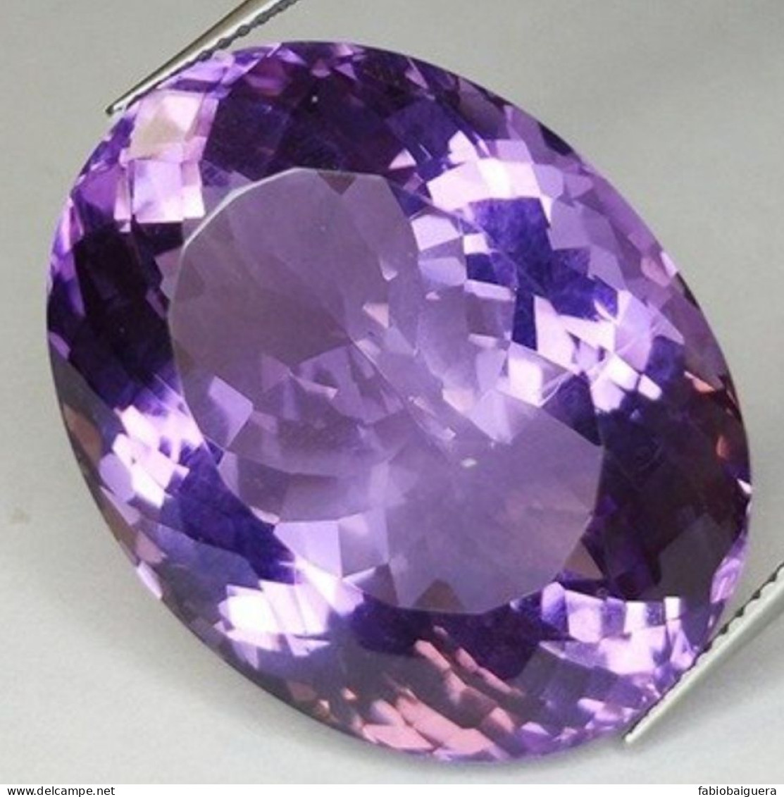 Ametista Naturale 58.02ct Con Certificato - Amethyst