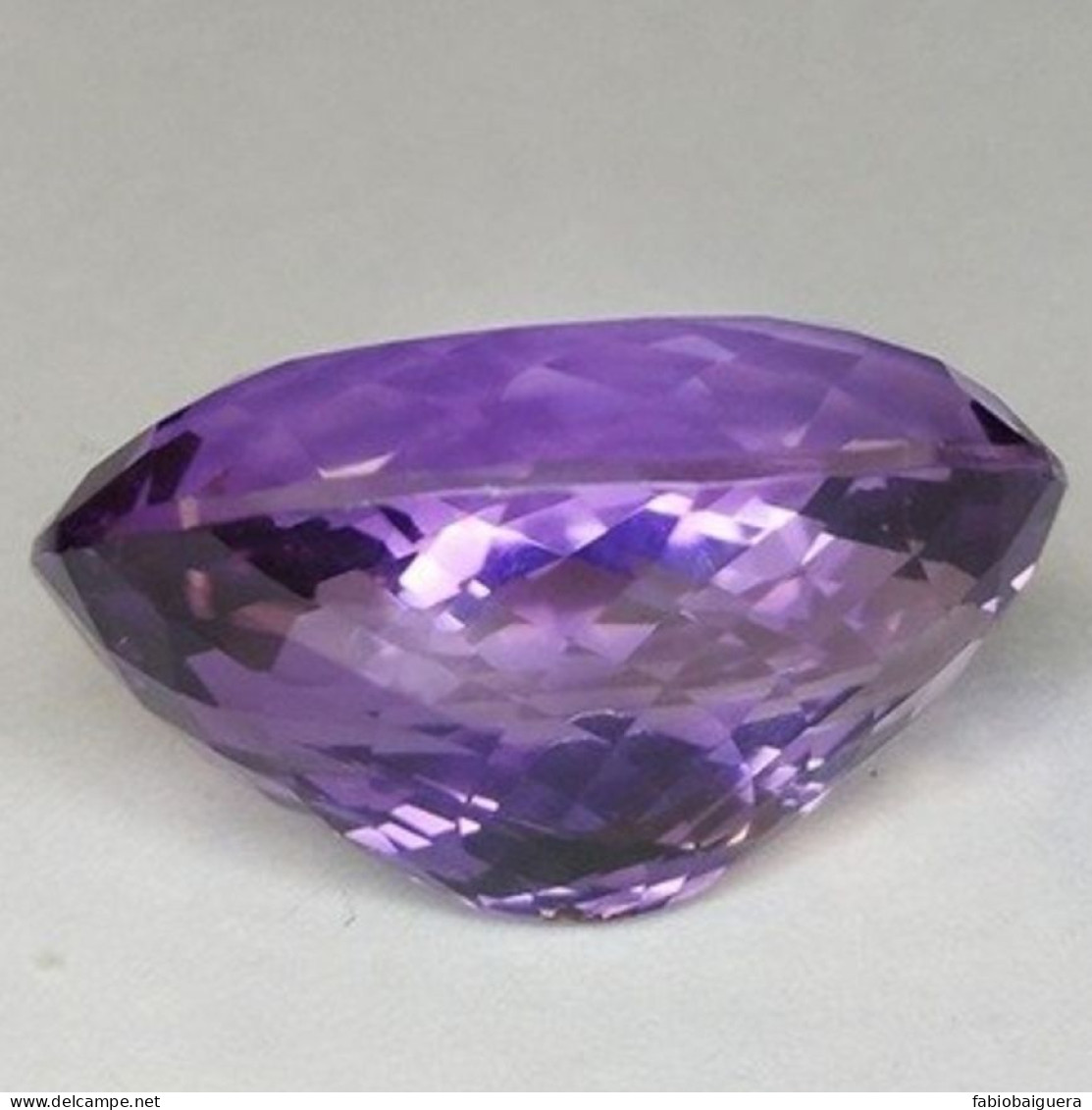 Ametista Naturale 58.02ct Con Certificato - Amethyst