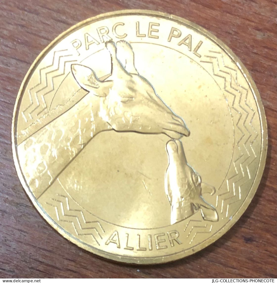 03 ALLIER DOMPIERRE SUR DESBRE LE PAL GIRAFE MDP 2017 MÉDAILLE MONNAIE DE PARIS JETON TOURISTIQUE MEDALS TOKENS COINS - 2017