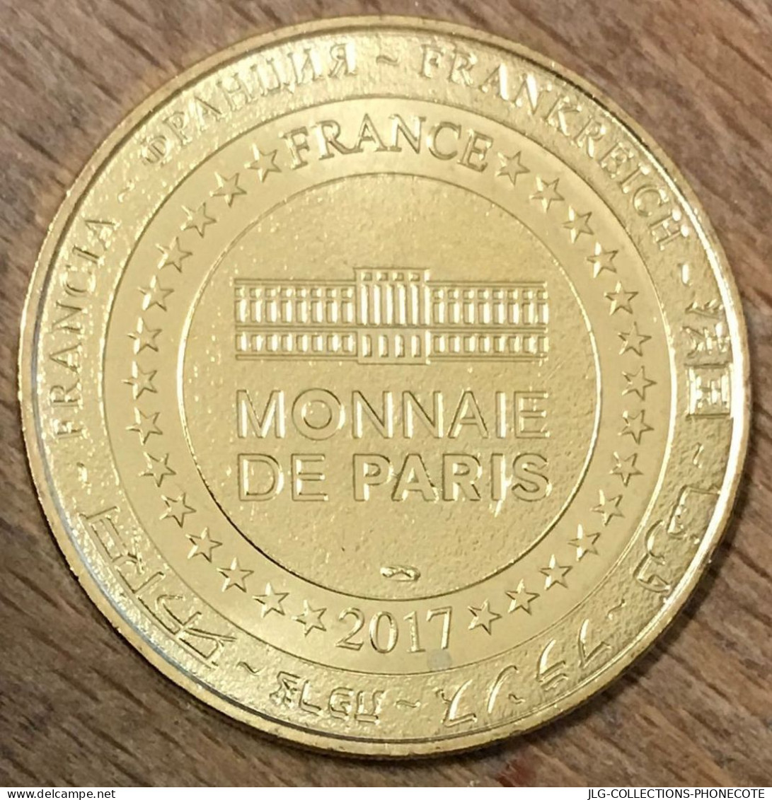 03 ALLIER DOMPIERRE SUR DESBRE LE PAL ALLIGATOR MDP 2017 MÉDAILLE MONNAIE DE PARIS JETON TOURISTIQUE MEDALS TOKENS COINS - 2017
