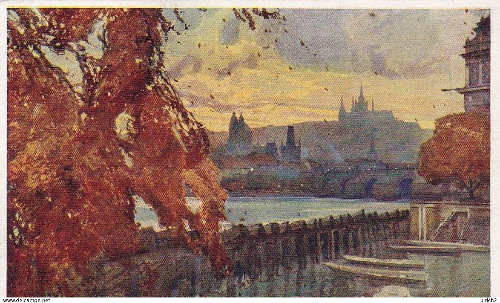 AK Praha - Mala Strana A Hradcany - Künstlerkarte - Ca. 1920  (67058) - Tschechische Republik