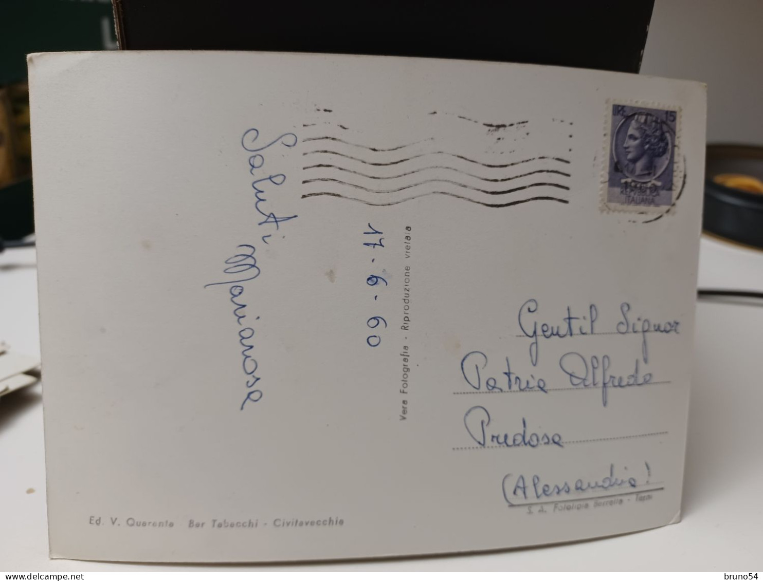 Cartolina Saluti Da Civitavecchia , Vedutine 1960 - Civitavecchia