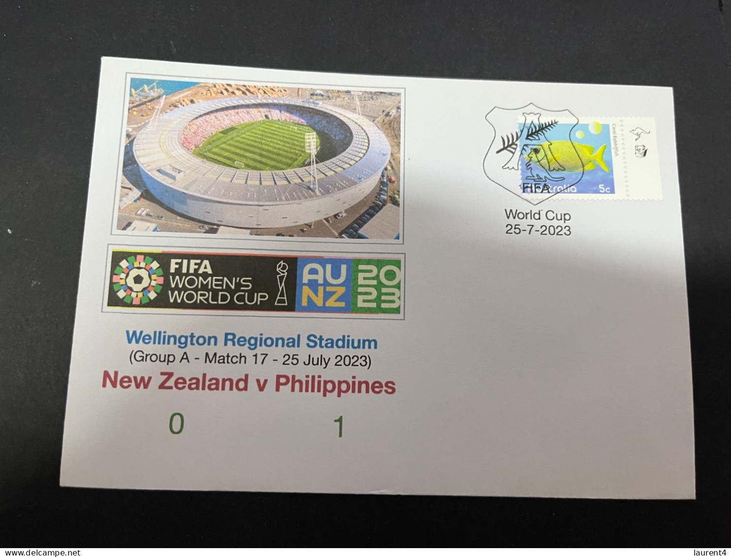 24-1-2024 (2 X 14) 2 Covers - FIFA Women's Football World Cup 2023 - New Zealand V Philippines - Autres & Non Classés