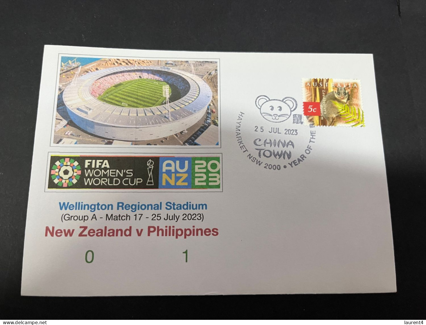 24-1-2024 (2 X 14) 2 Covers - FIFA Women's Football World Cup 2023 - New Zealand V Philippines - Autres & Non Classés