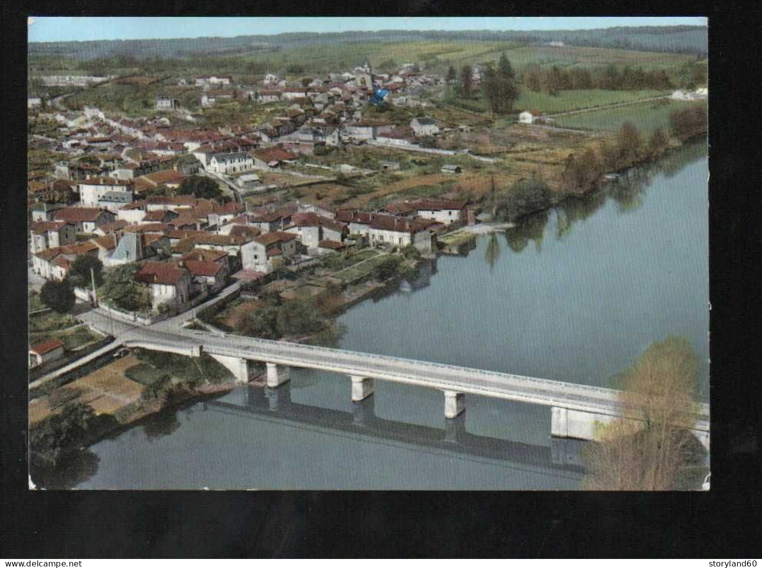 Cpm Availles Vue Générale Le Pont Sur La Vienne - Availles Limouzine