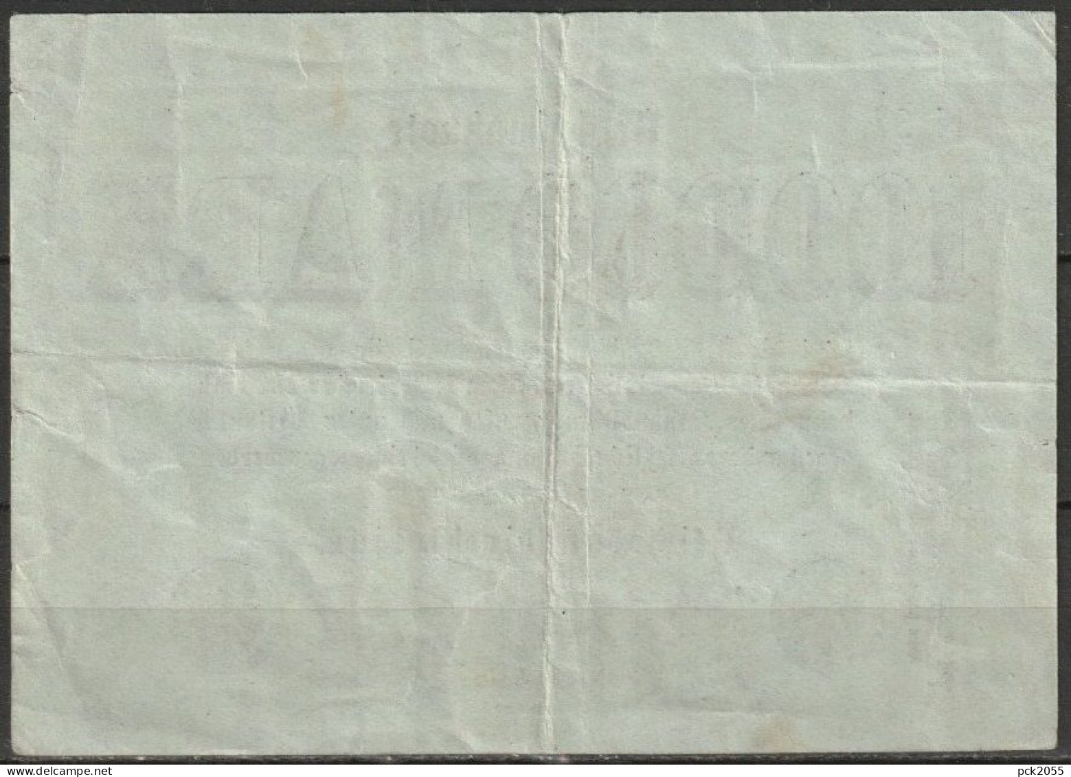DR.100000 Mark Reichsbanknote 25.7.1923 Ros.Nr.90a, P 91 ( D 6622 ) - 20000 Mark