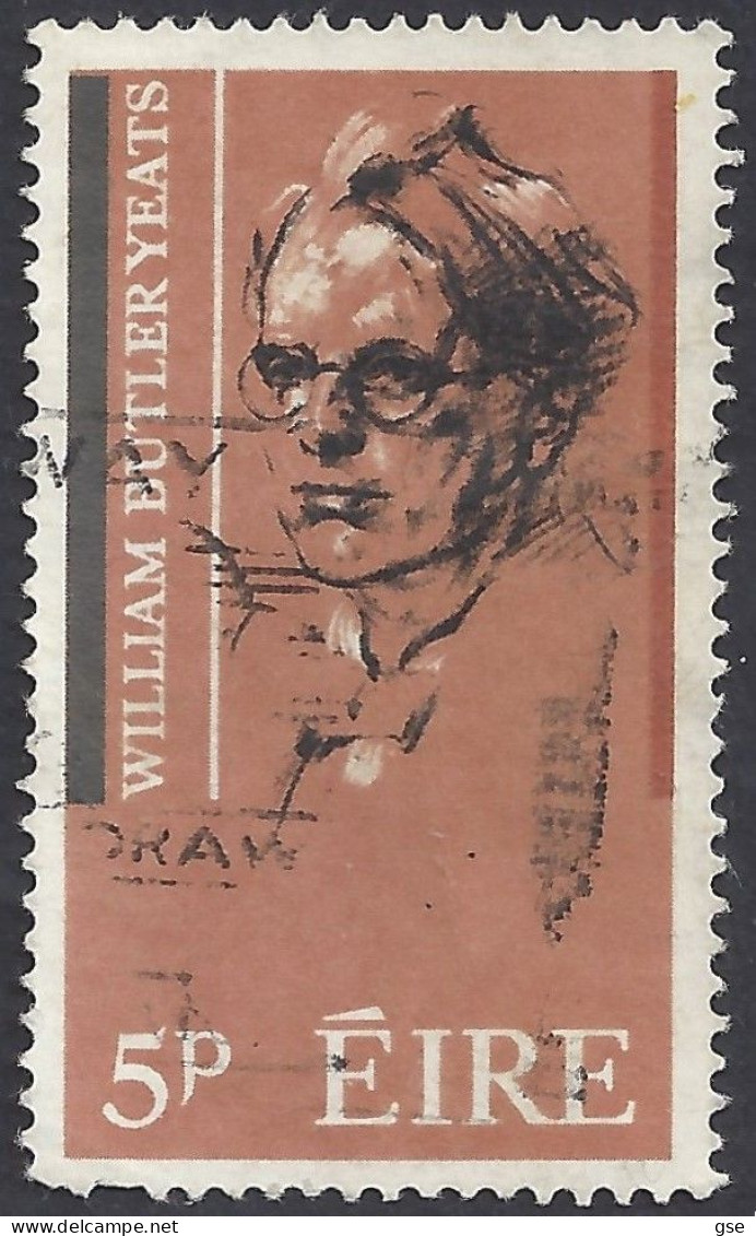 IRLANDA 1965 - Unificato 171° - Yeats | - Usati