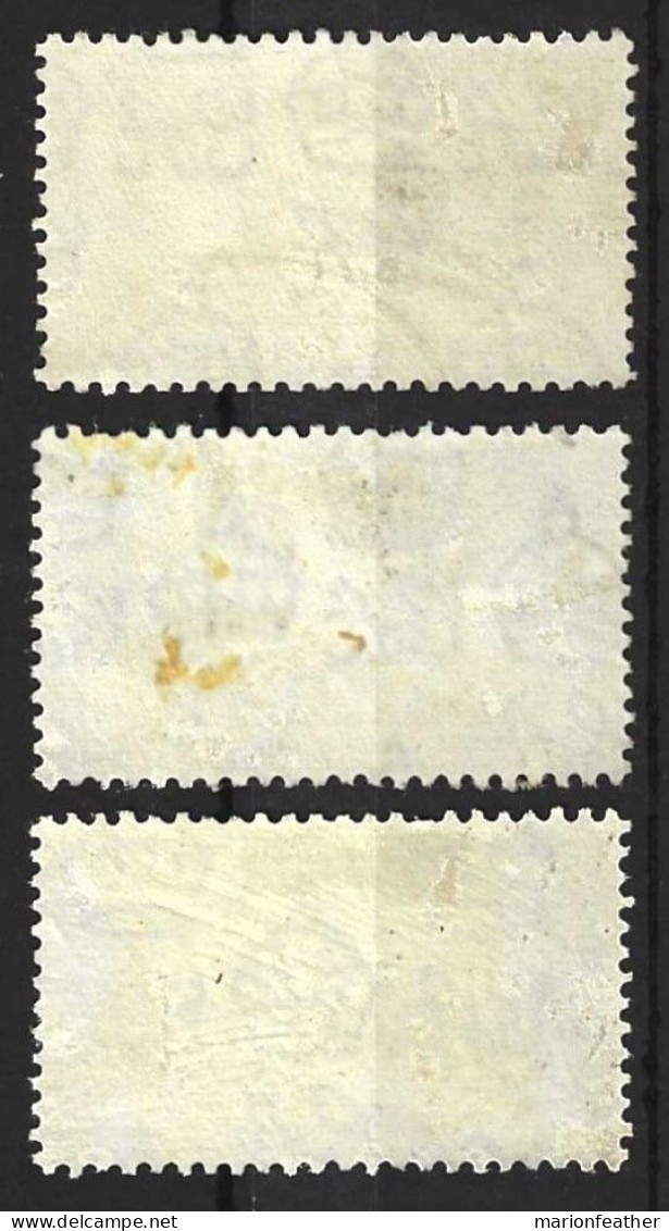 GOLD COAST.....KING GEORGE VI..(1036-52.)....OMNIBUS..CORONATION SET.....OF 3.....VFU... - Goudkust (...-1957)