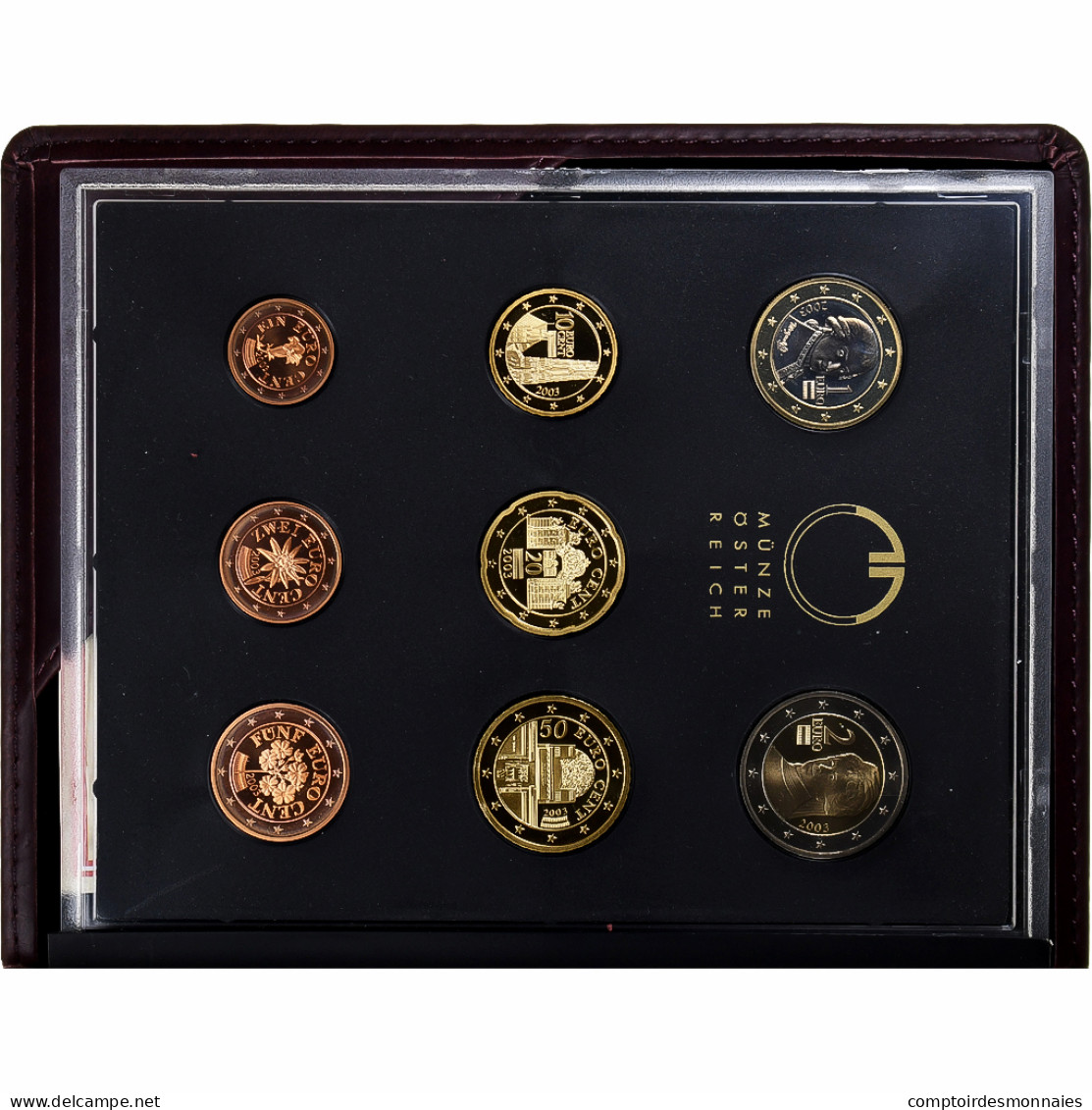 Autriche, Coffret, 2003, FDC - Oesterreich