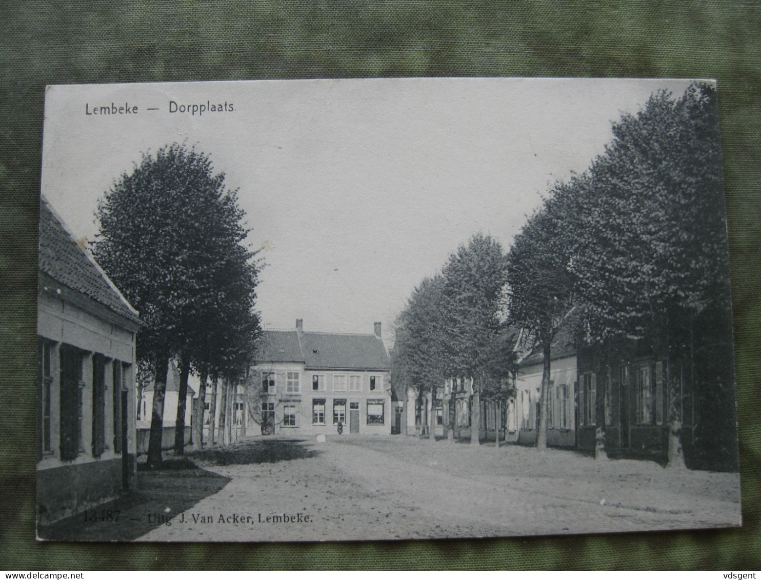 LEMBEKE - DORPPLAATS 1915 ( Feldpost ) - Kaprijke