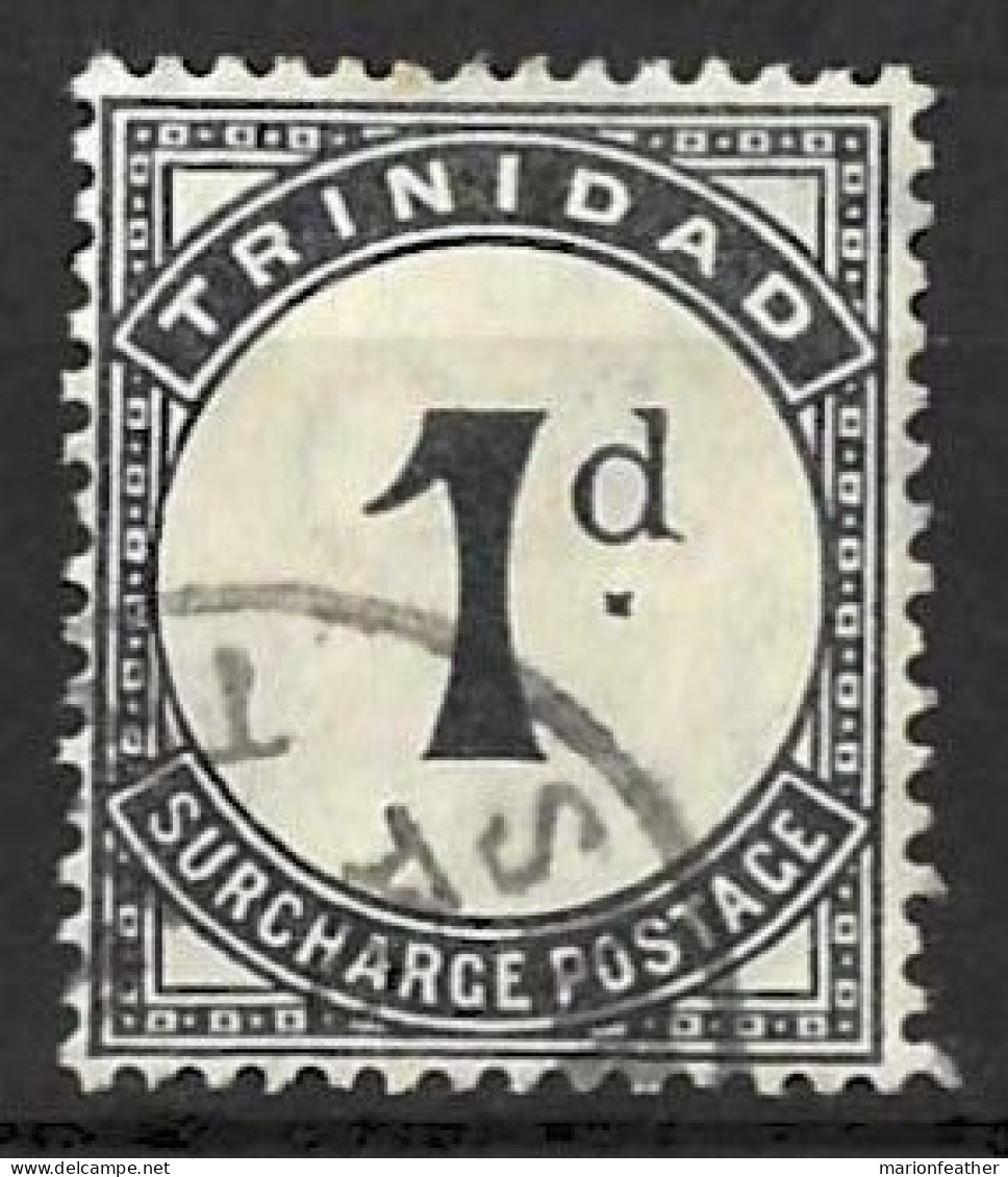 TRINIDAD ...KING EDWARD VII..(1901-10..)...POSTAGE-DUE.....1d......SGD10.......CDS......VFU...... - Trinidad & Tobago (...-1961)