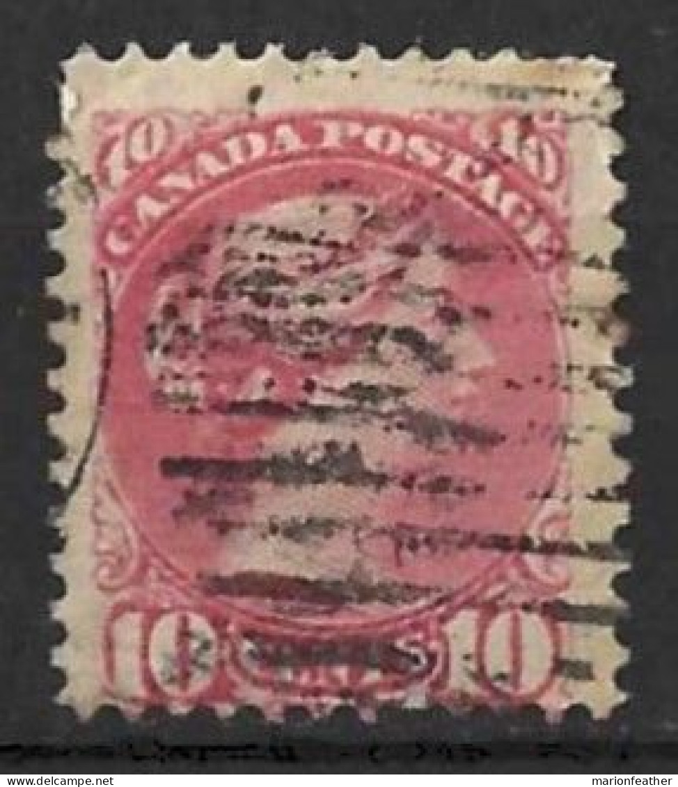 CANADA....QUEEN VICTORIA...(1837-01.).." 1899.."....10c...SG110....CARMINE PINK....(CAT.VAL.£45..)...USED... - Ongebruikt