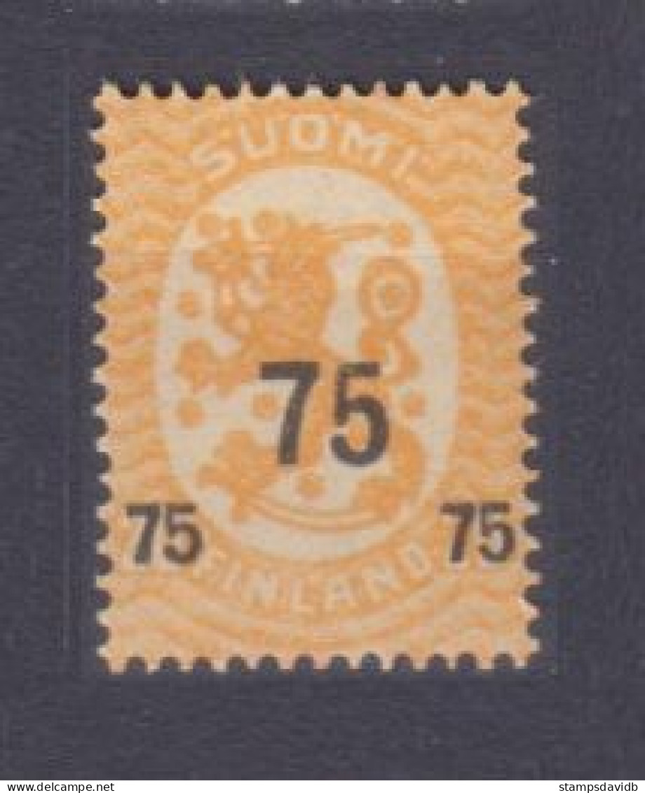 1919 Finland 106 Overprint - # 73 - Ongebruikt