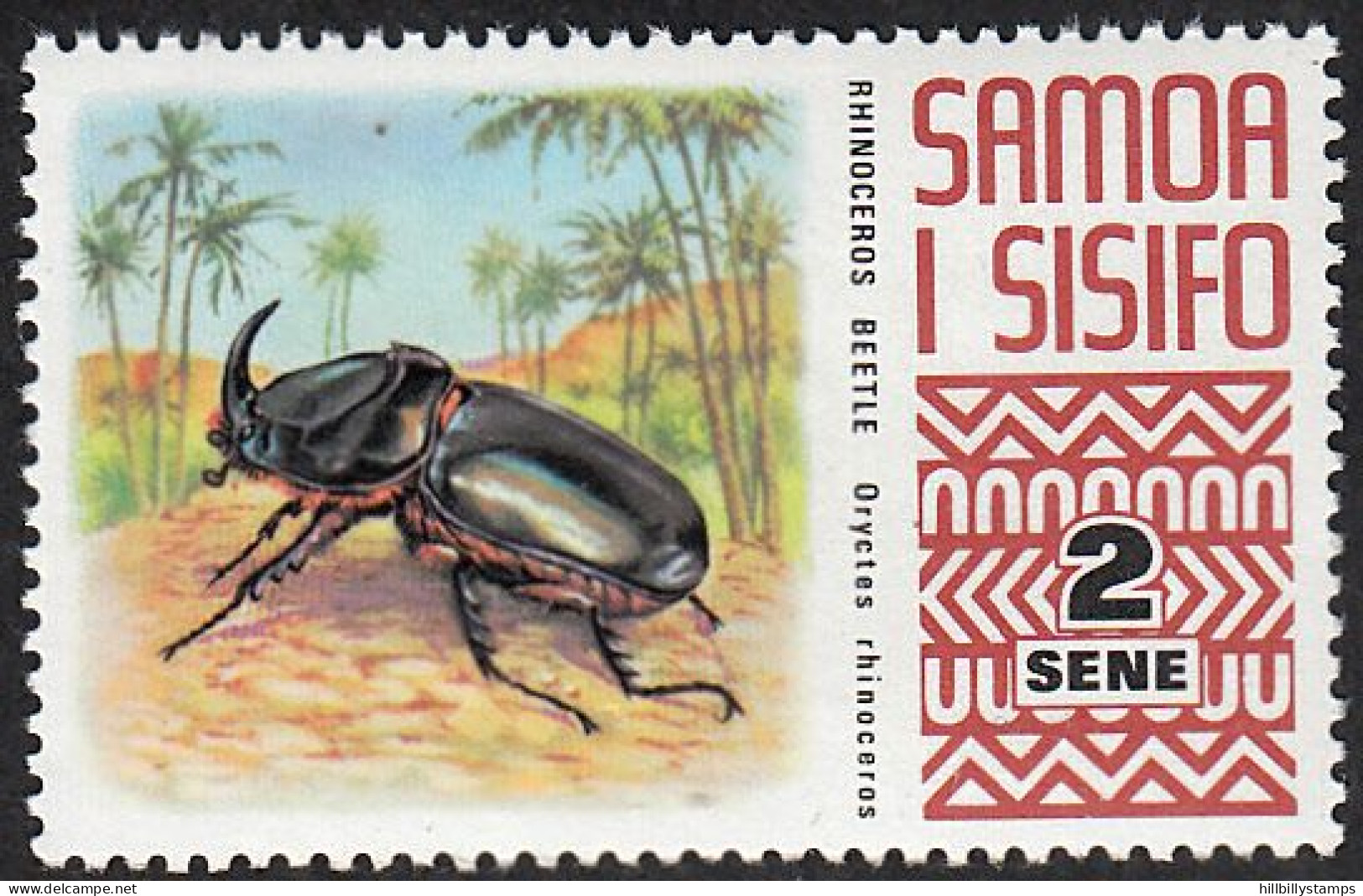 SAMOA  SCOTT NO 370  MNH  YEAR  1972 - Samoa