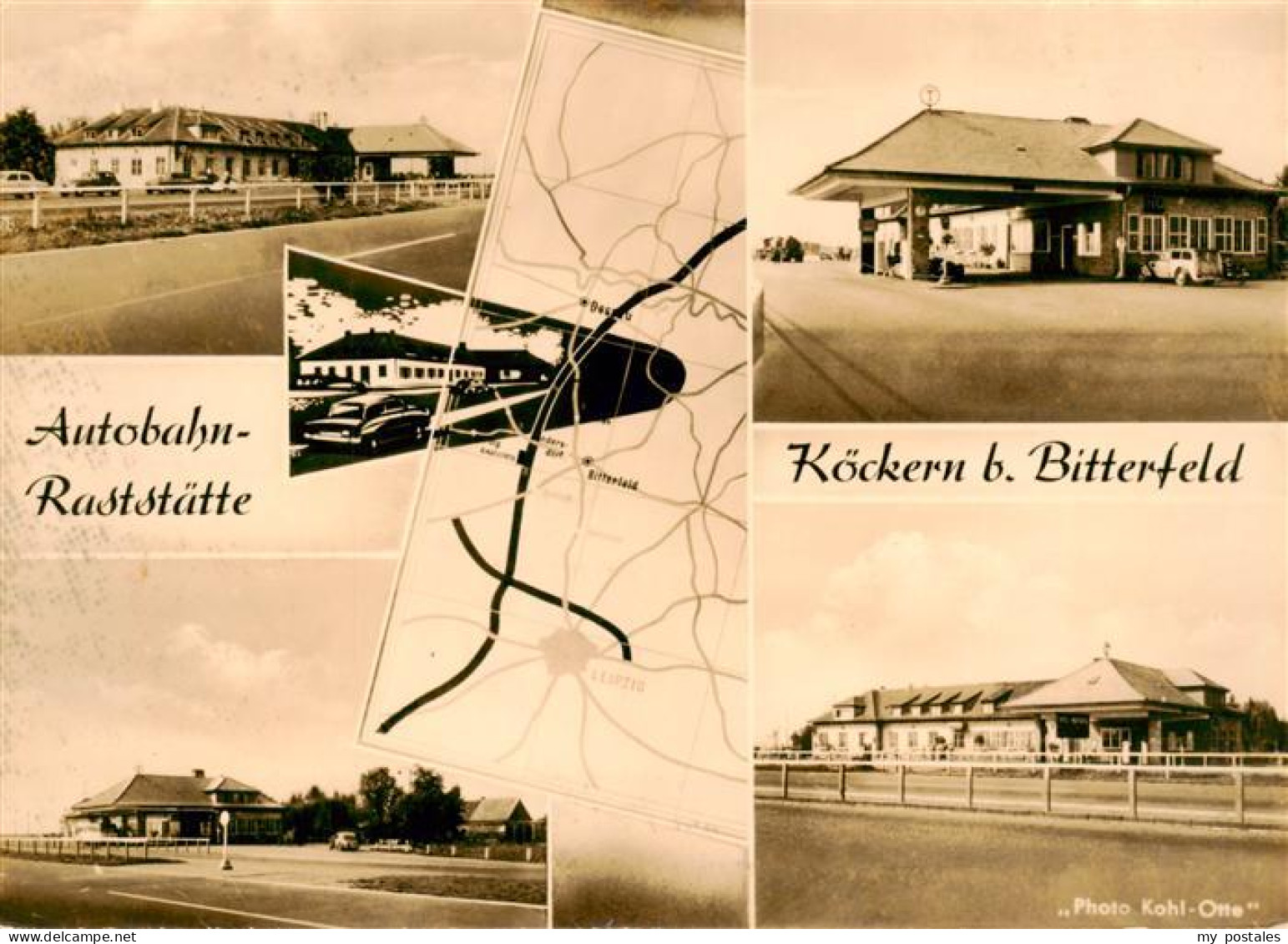 73872511 Koeckern Bitterfeld-Wolfen Autobahn-Raststaette Autobahn Berlin-Nuernbe - Bitterfeld