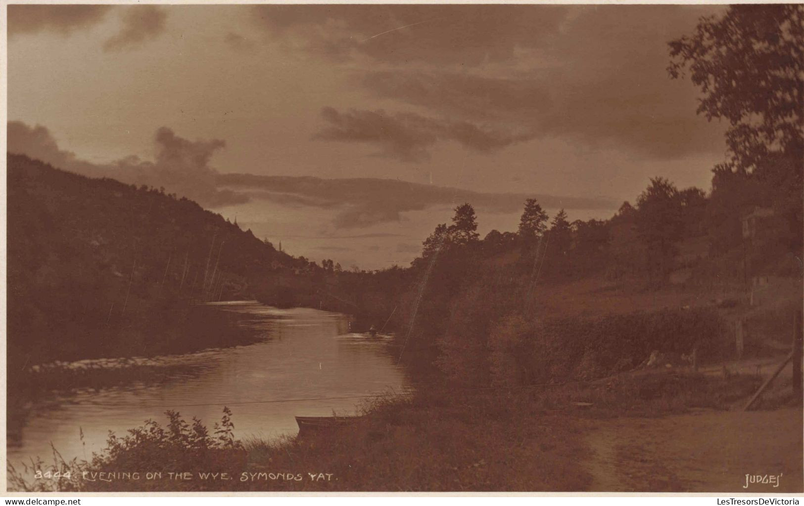 ANGLETERRE - Herefordshire - Evening On The Wye - Symonds Yat - Carte Postale Ancienne - Herefordshire