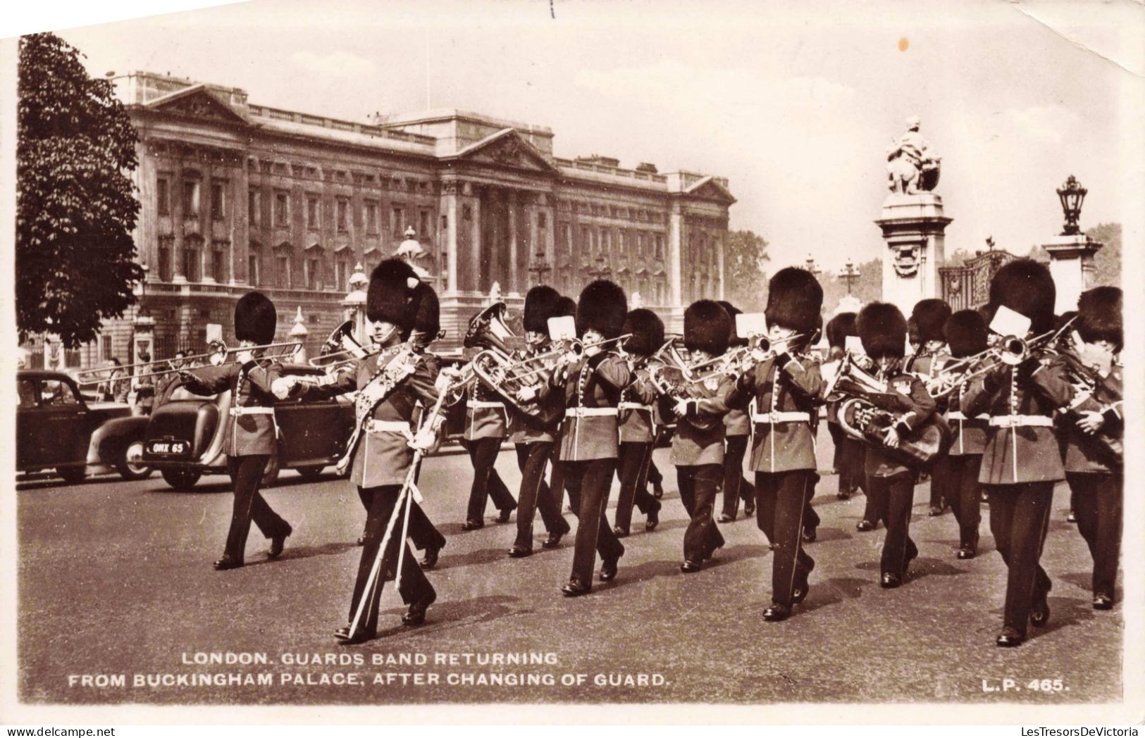 ANGLETERRE - London - Guards Band Returning From Buckingham Palace - After Changing Of Guard - Carte Postale Ancienne - Buckingham Palace
