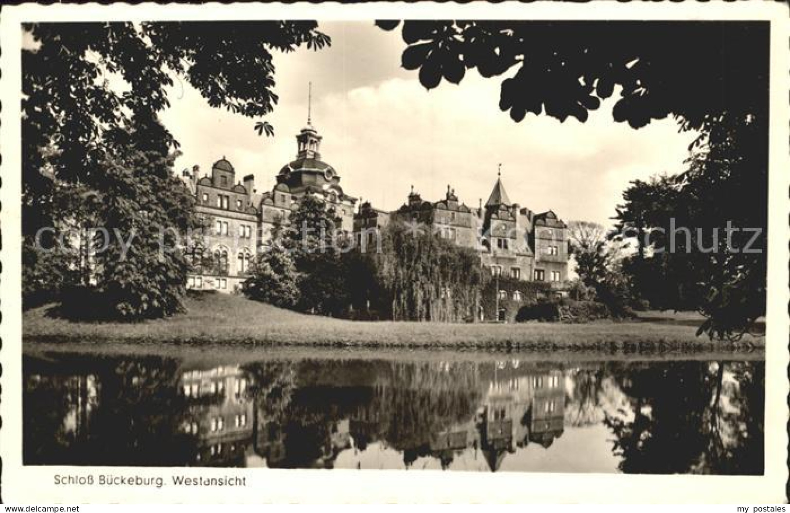 71912938 Bueckeburg Schloss Bueckeburg Westansicht Bueckeburg - Bueckeburg