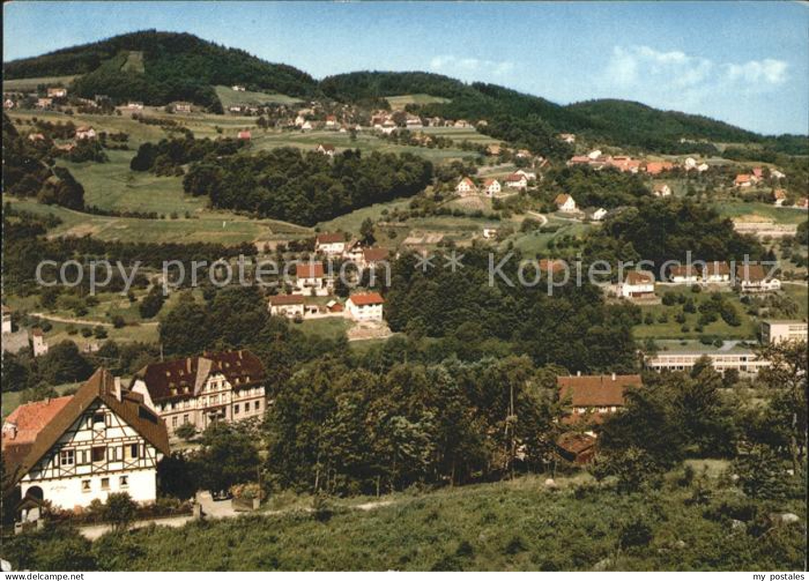 71911600 Buehlertal Mit Buchkopf Und Hotel Schindelpeter Buehlertal - Bühlertal