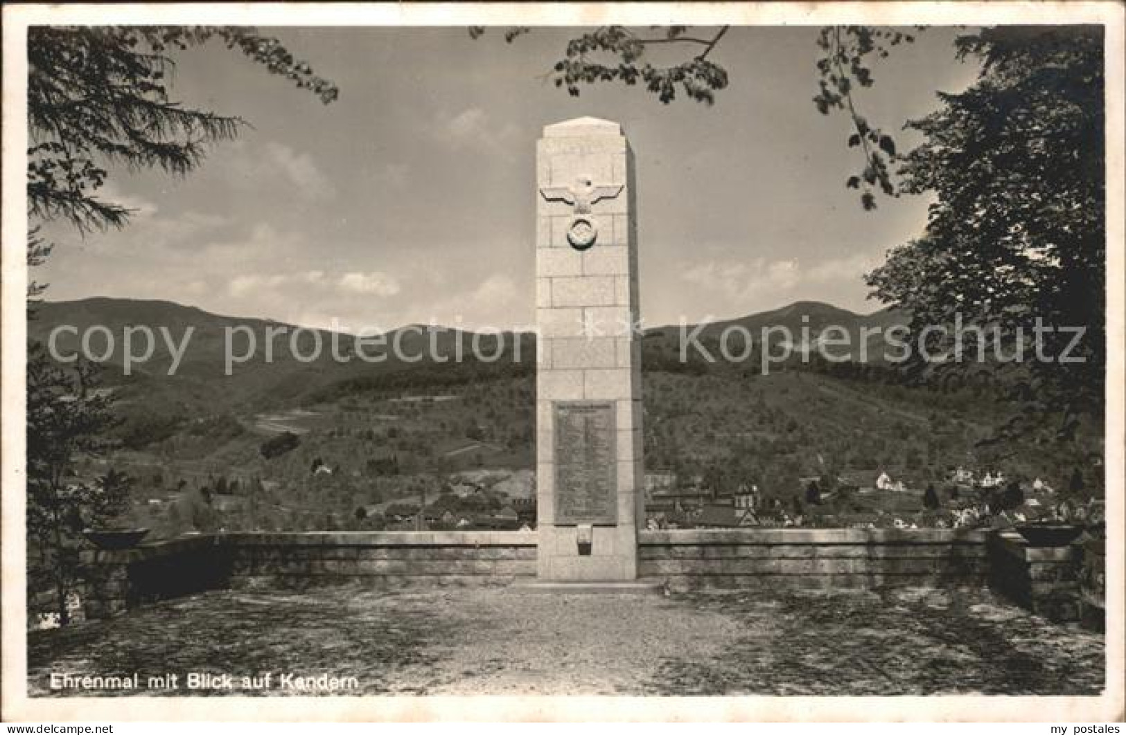 41992789 Kandern Ehrenmal Schloss Buergeln Kandern - Kandern