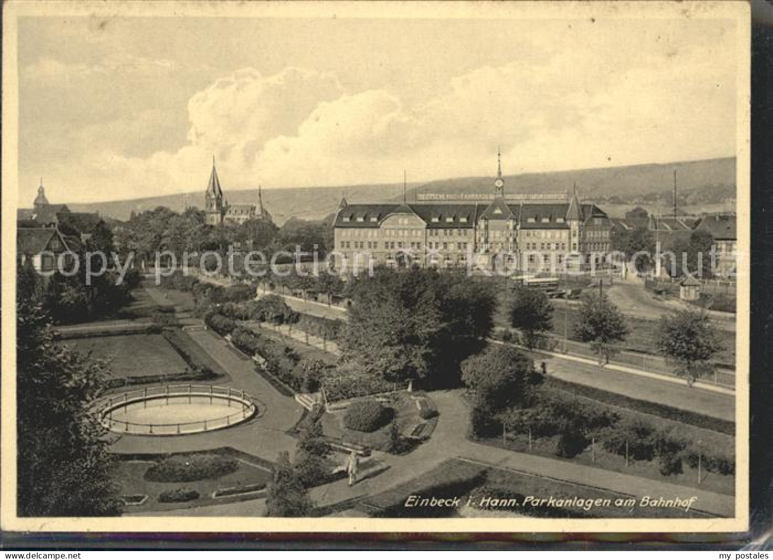 41991341 Einbeck Niedersachsen Parkanlagen Am Bahnhof Einbeck Niedersachsen - Einbeck