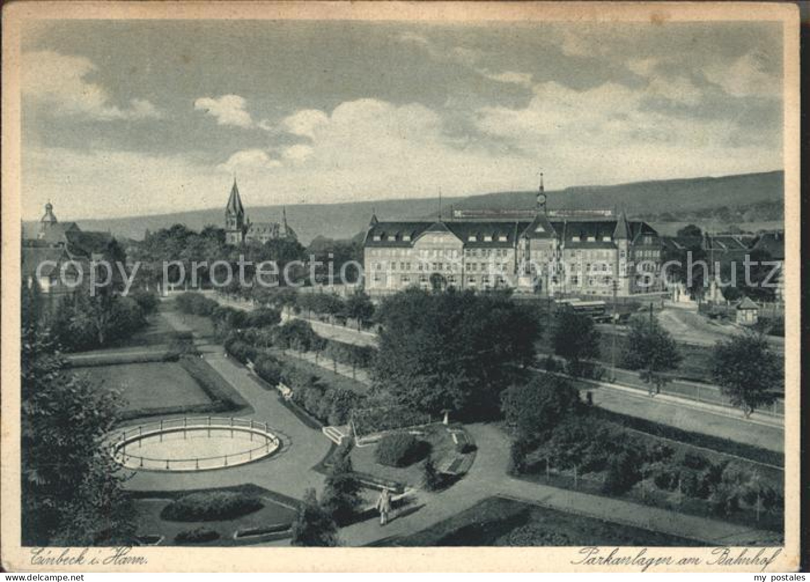 41991340 Einbeck Niedersachsen Parkanlagen Am Bahnhof Einbeck Niedersachsen - Einbeck