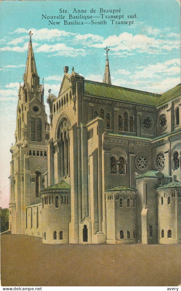 Ste. Anne De Beaupre, Quebec  Nouvelle Basilique - Transept Sud, New Basilica - South Transept - Ste. Anne De Beaupré