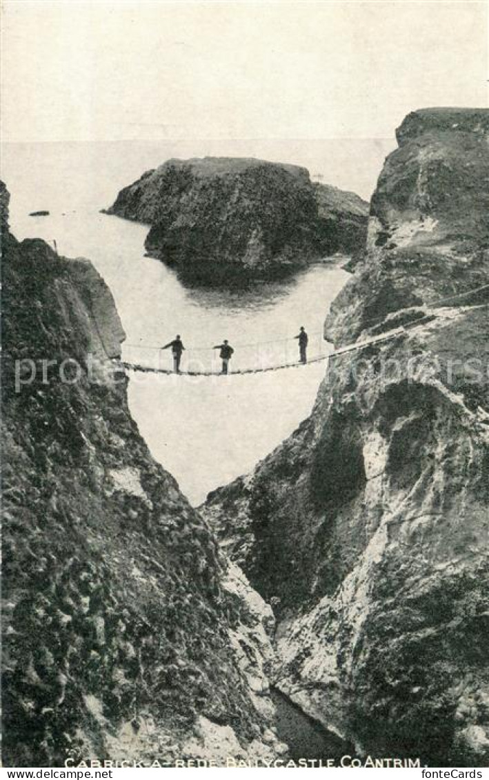 73782067 Carrick A Rede Northern Ireland UK Ballycastle Co Antrim  - Altri & Non Classificati