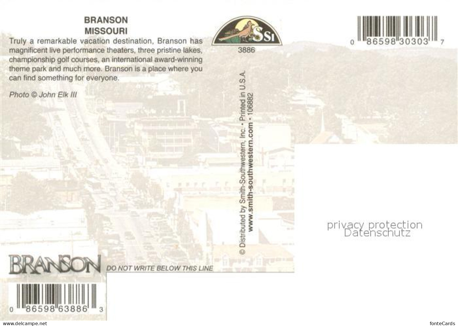 73745171 Branson_Missouri Aerial View - Andere & Zonder Classificatie