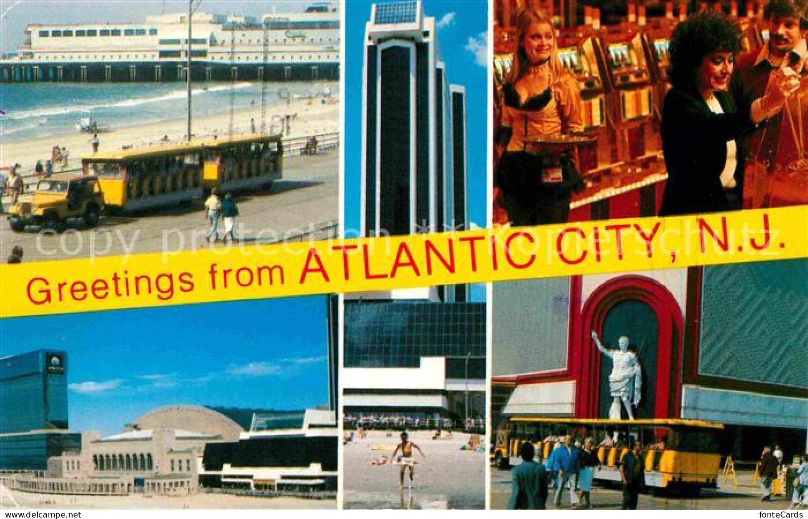 72810836 Atlantic_City_New_Jersey Ocean One Mail Slot Machines Convention Hall B - Autres & Non Classés