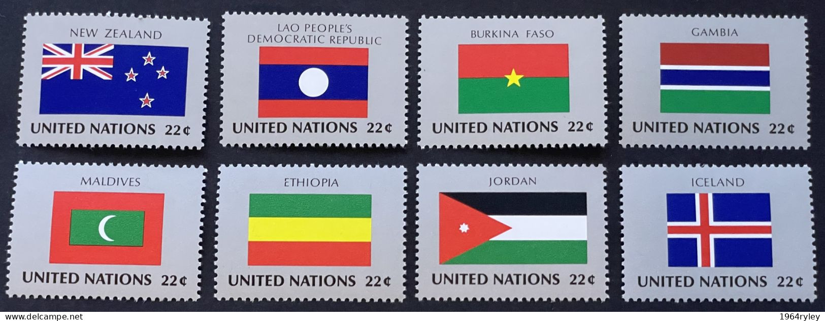 UNITED NATION NEW YORK - MNH** - 1986 - #  499/514 - Unused Stamps