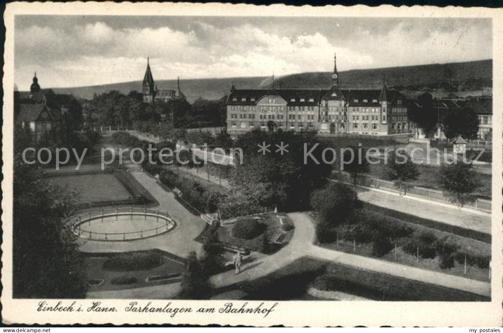 41986359 Einbeck Niedersachsen Parkanlagen Am Bahnhof Einbeck Niedersachsen - Einbeck