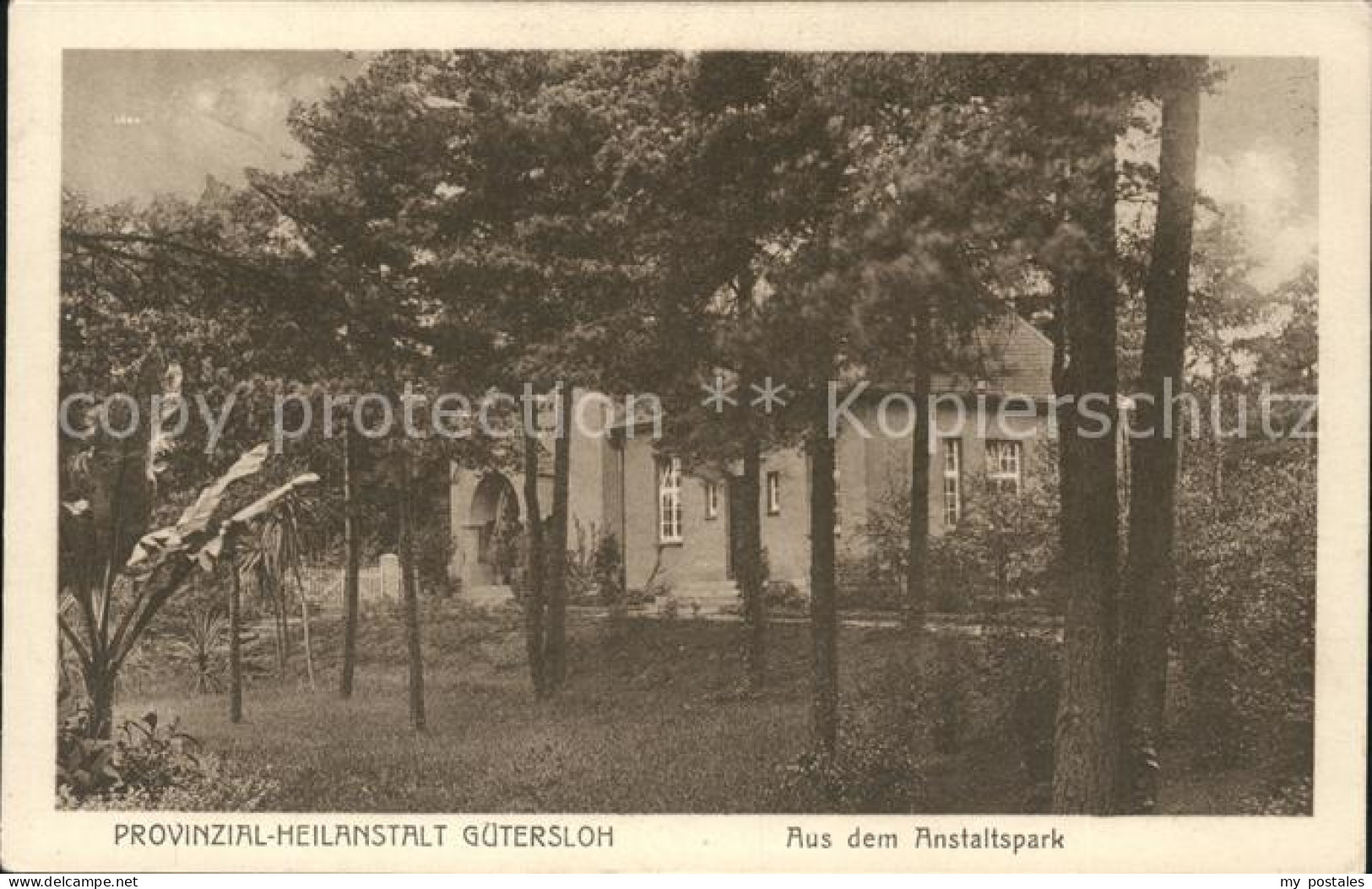 41554291 Guetersloh Anstaltspark Provinzial Heilanstalt Guetersloh - Guetersloh