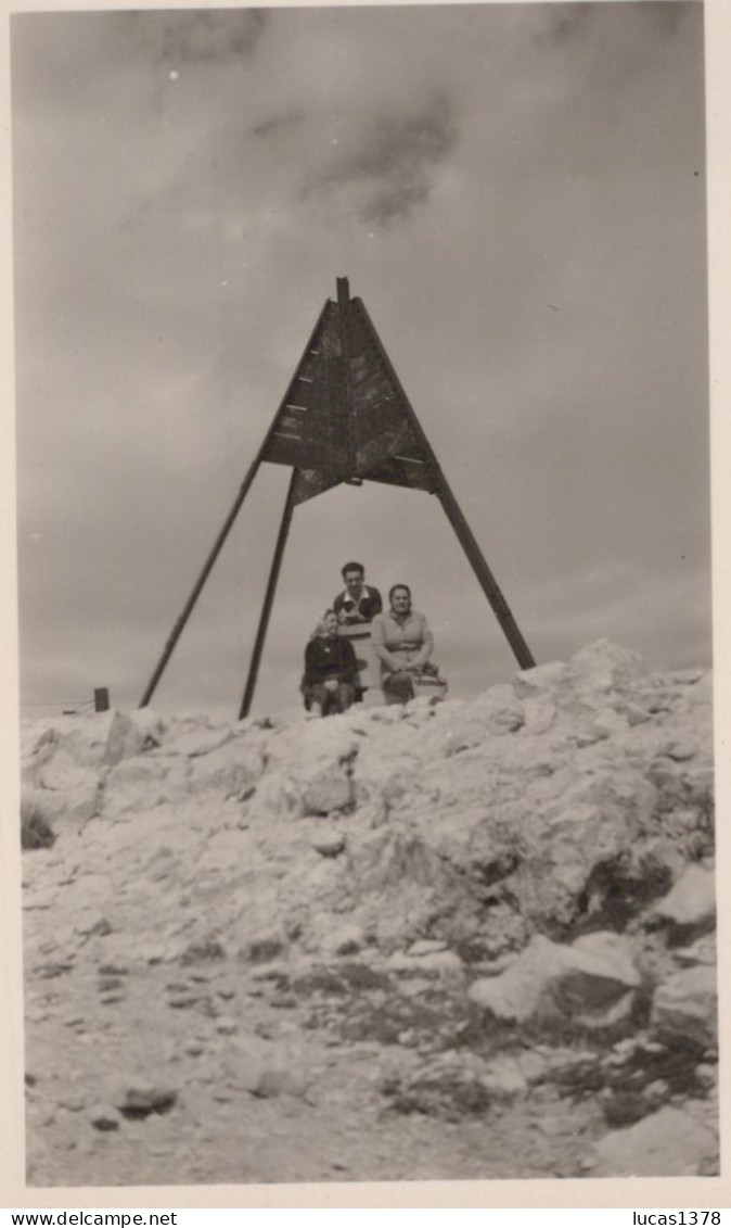 84 / MONT VENTOUX  / JOLIE PHOTO 1956 / LE SOMMET / SUD / NORD - Mazan