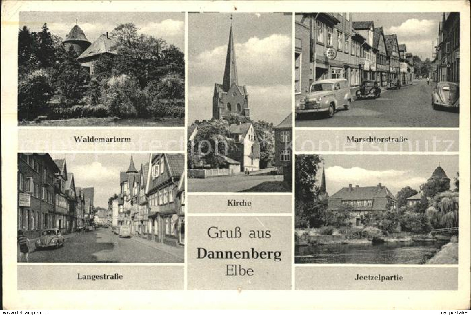 41553856 Dannenberg Elbe Waldemarturm Marschtor Langestrasse Jeetzelpartie Kirch - Dannenberg