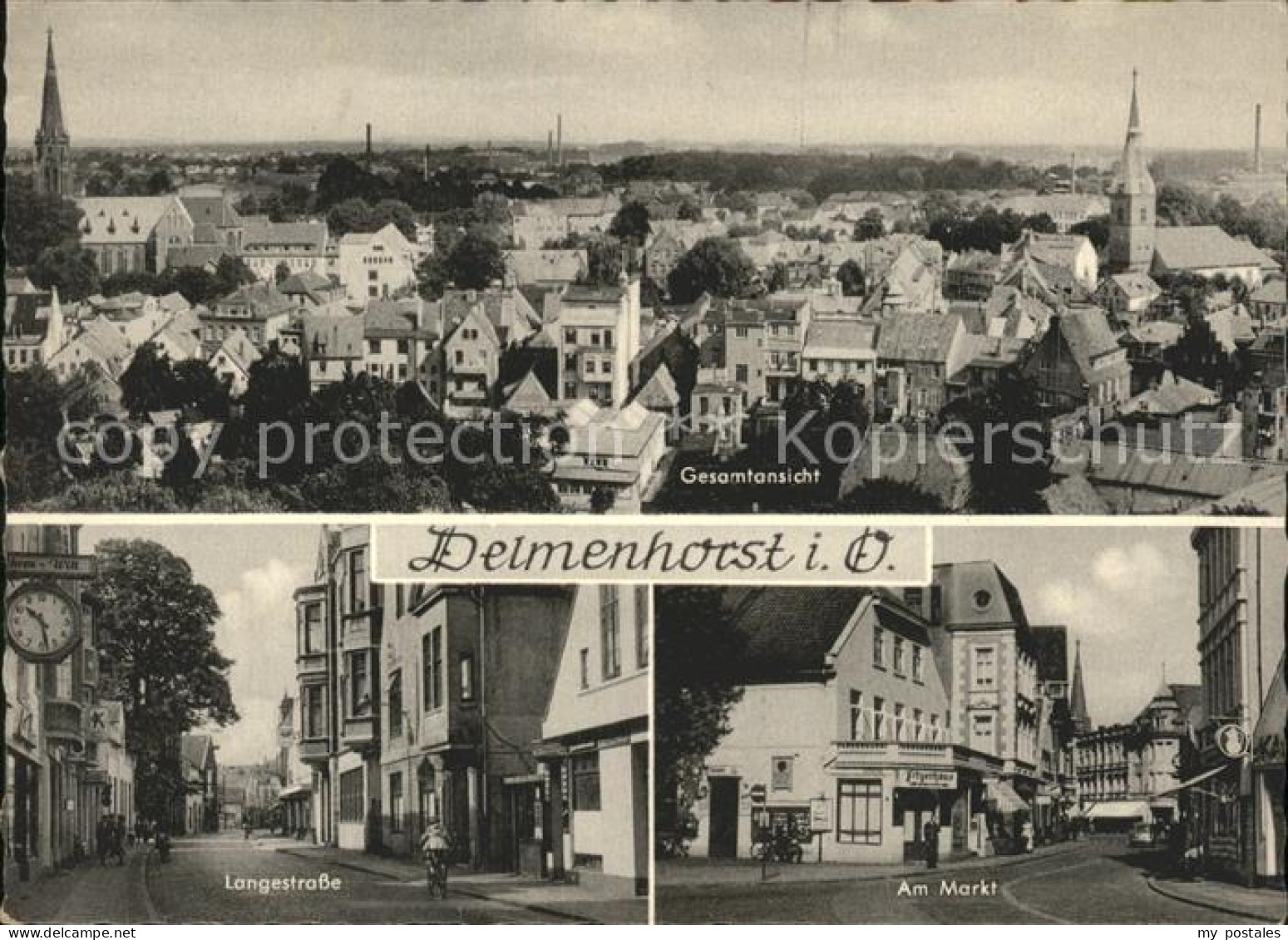 41553631 Delmenhorst Gesamtansicht Langestr Am Markt Delmenhorst - Delmenhorst