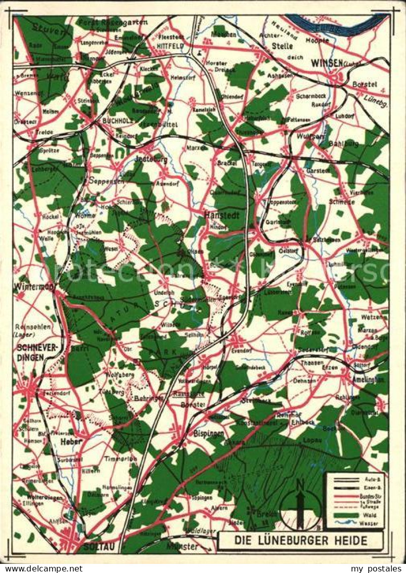 41553394 Lueneburger Heide Mit Seinen Orten U.Staedten Walsrode - Walsrode